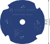 BoschEXPERT 纤维水泥圆锯片，168 毫米。